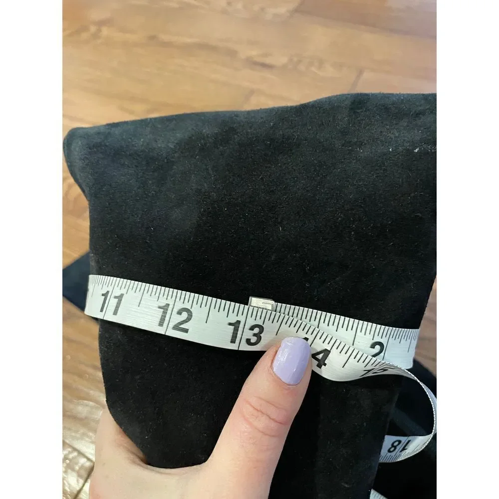 Accessoire diffusion suede point toe over knee boots size 7